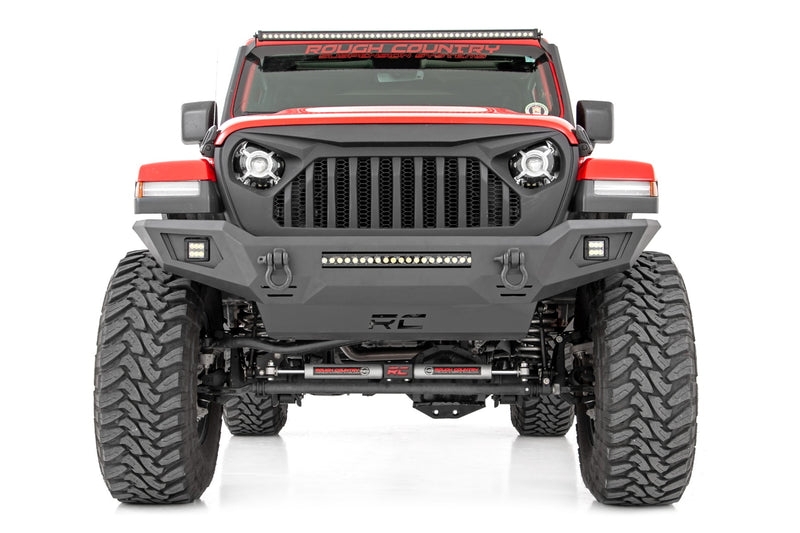 ラフカントリー フロントバンパー スキッドプレート付き | ジープ ラングラー JK/JL・Gladiator JT 4WD 2007-2026