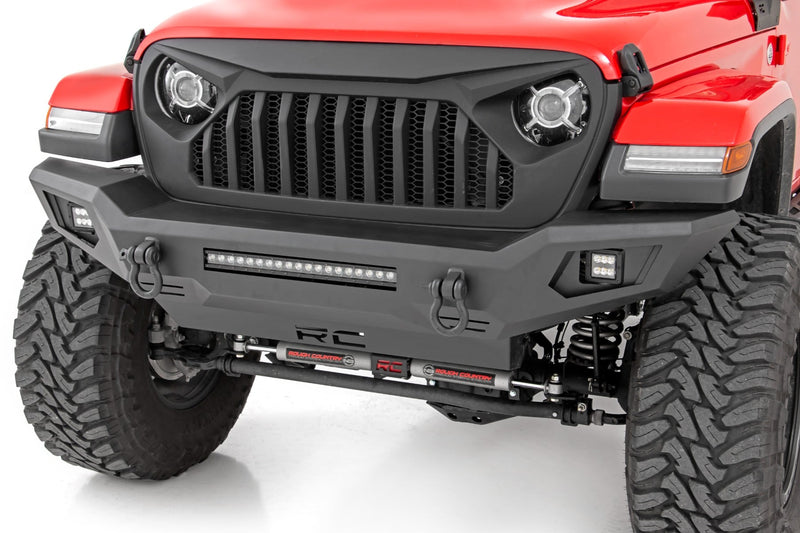 ラフカントリー フロントバンパー スキッドプレート付き | ジープ ラングラー JK/JL・Gladiator JT 4WD 2007-2026