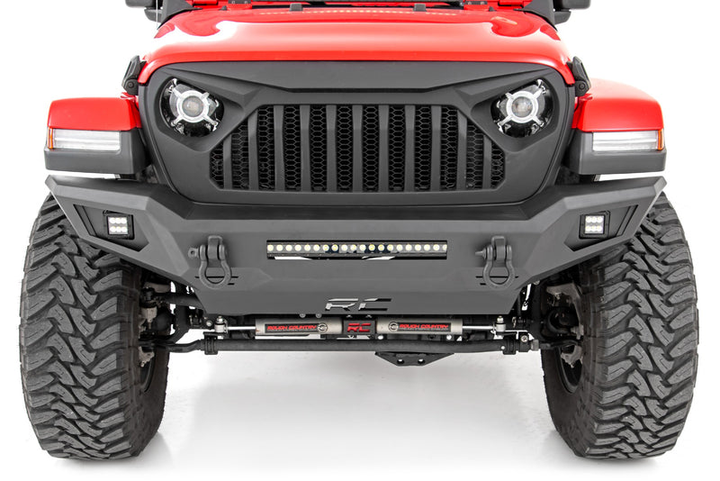 ラフカントリー フロントバンパー スキッドプレート付き | ジープ ラングラー JK/JL・Gladiator JT 4WD 2007-2026