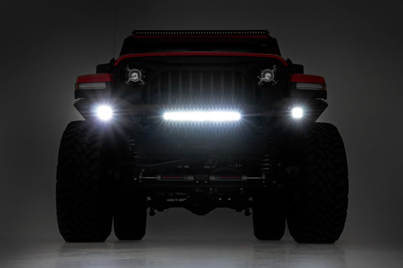 ラフカントリー フロントバンパー スキッドプレート付き | ジープ ラングラー JK/JL・Gladiator JT 4WD 2007-2026