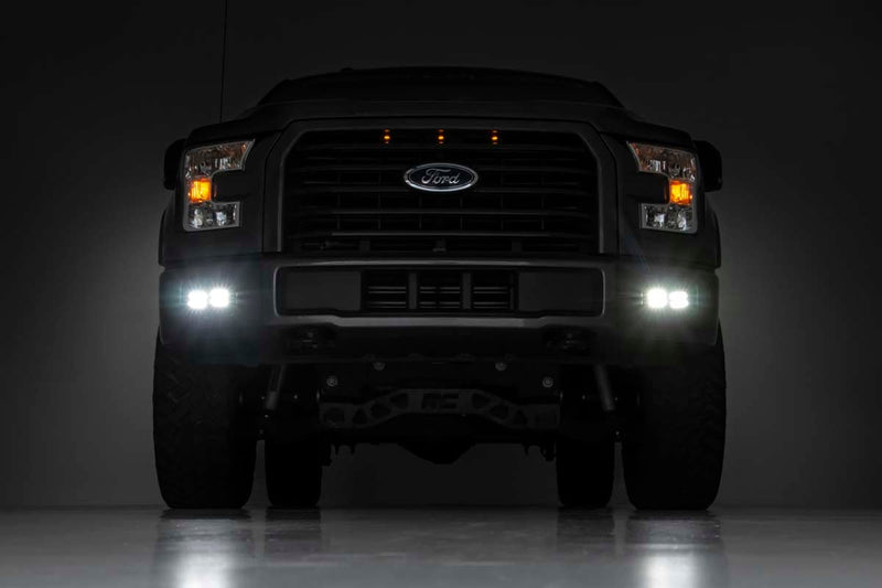 ラフカントリー フォード F-150 LEDフォグライトキット 2インチ Quad (2015-2017)