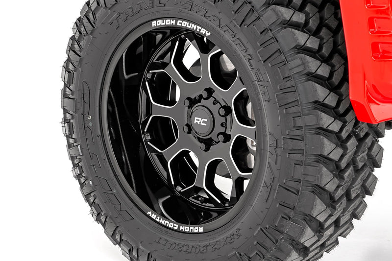 ラフカントリー 96 Series ホイール 1ピース グロスブラック 20x10 / 6x135 / -19mm