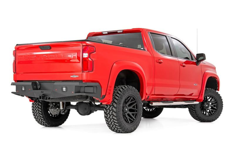 ラフカントリー オーバルナーフステップ ステンレス クルーキャブ シボレー/GMC 1500/2500HD/3500HD (2019-2026)