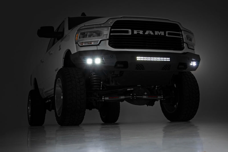 ラフカントリー フロントバンパー LEDライト付き ラム 2500/3500 2WD/4WD 2019-2026