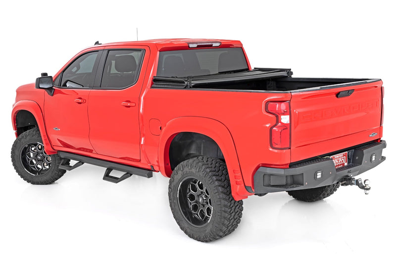 ラフカントリー SRX2 調整式アルミサイドステップ クルーキャブ シボレー/GMC 1500/2500HD (2019-2026)