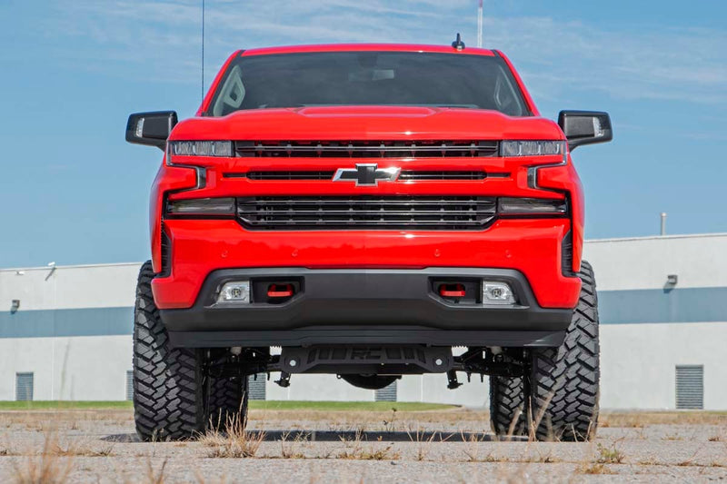 ラフカントリー トーフック 鍛造スチール製 レッド シボレー シルバラード 1500 2WD/4WD (2019-2022)