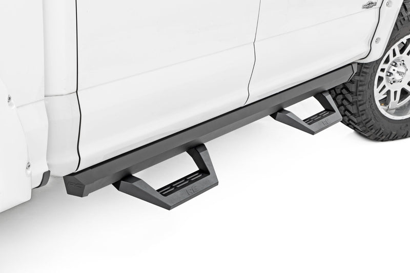 ラフカントリー SRX2 アジャスタブルアルミサイドステップ クルーキャブ フォード F-150/Lightning/F-250/F-350/Raptor