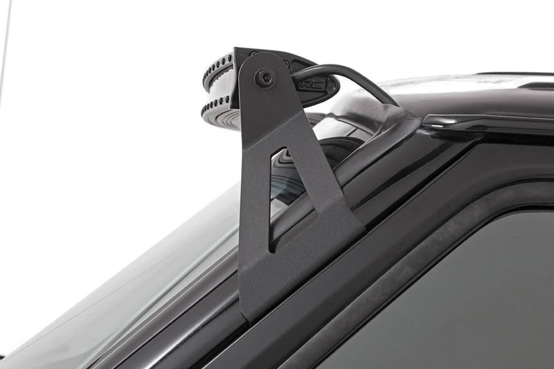 ラフカントリー 50インチ Black Series LEDライトバー カーブド シングルロウ