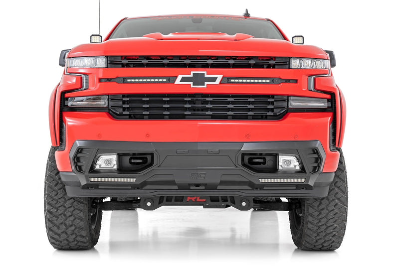 ラフカントリー フロントバンパーファッシアカバーキット シボレー シルバラード 1500 2WD/4WD 2019-2022