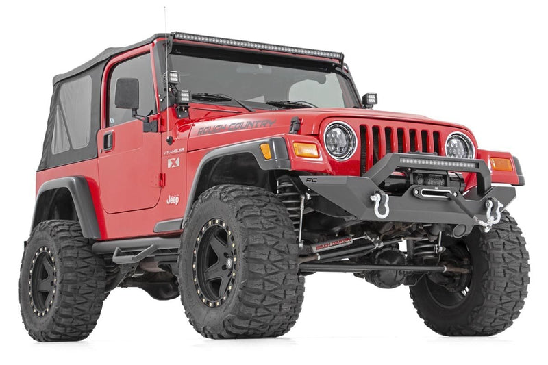 ラフカントリー フロントバンパー Rock Crawler ジープ ラングラー TJ/YJ/Unlimited (1987-2006)