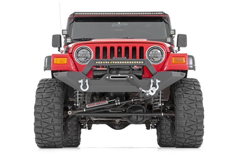 ラフカントリー フロントバンパー Rock Crawler ジープ ラングラー TJ/YJ/Unlimited (1987-2006)