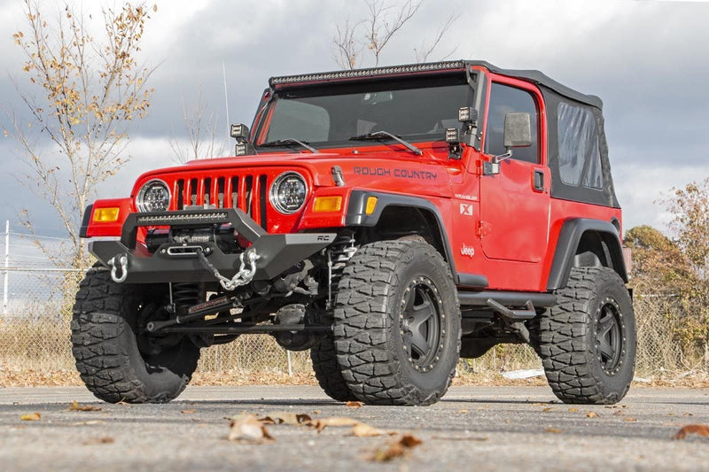 ラフカントリー フロントバンパー Rock Crawler ジープ ラングラー TJ/YJ/Unlimited (1987-2006)