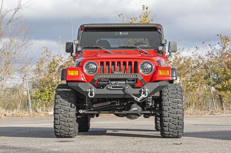 ラフカントリー フロントバンパー Rock Crawler ジープ ラングラー TJ/YJ/Unlimited (1987-2006)
