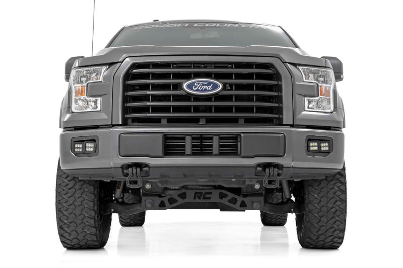 ラフカントリー フォード F-150 LEDフォグライトキット 2インチ Quad (2015-2017)