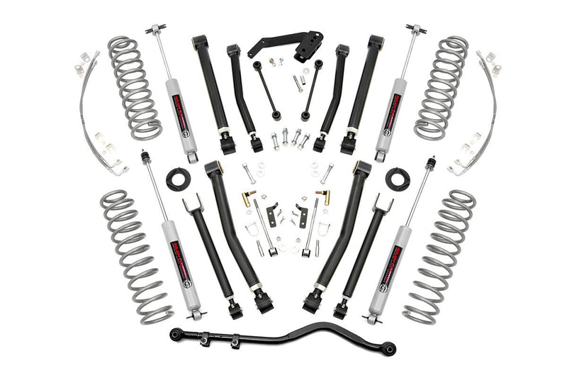 ラフカントリー 4インチ X-Series リフトキット ジープ ラングラー JK 4WD 2ドア (2007-2017)