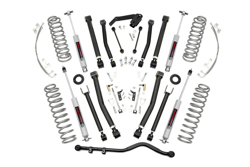 ラフカントリー 4インチ X-Series リフトキット ジープ ラングラー JK 4ドア 2WD/4WD (2007-2017)