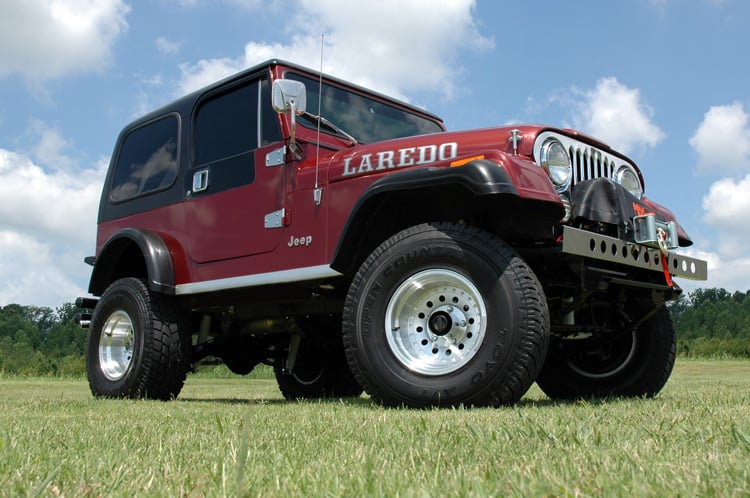 ラフカントリー 4インチ リフトキット | ジープ CJ5/CJ7/Scrambler 4WD (1976-1981)