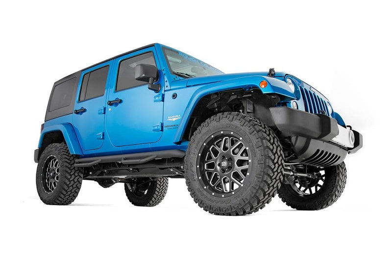 ラフカントリー 3.5インチ リフトキット コントロールアームドロップ | ジープ ラングラー JK 4ドア 2WD/4WD (2007-2017)