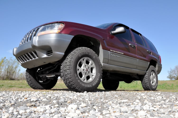 ラフカントリー 4インチ リフトキット | ジープ Grand Cherokee WJ 2WD/4WD (1999-2004)