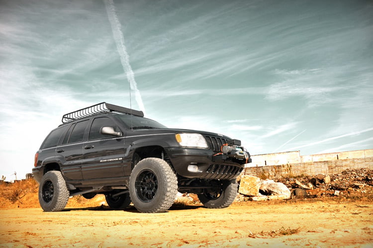 ラフカントリー ウインチマウントプレート | ジープ Grand Cherokee WJ 2WD/4WD (1999-2004)