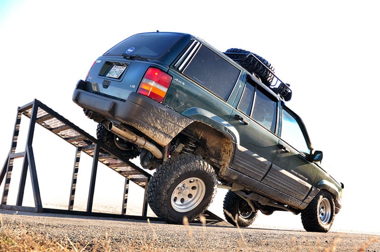 ラフカントリー ジープ グランドチェロキー ZJ 4WD ロングアームアップグレードキット 4インチリフト (1993-1998)