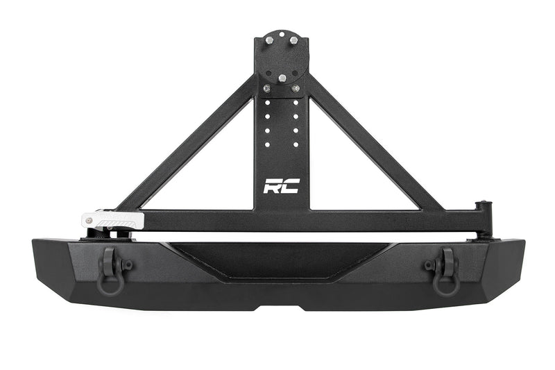 ラフカントリー ジープ ラングラー JK リアバンパー Rock Crawler タイヤキャリア付き