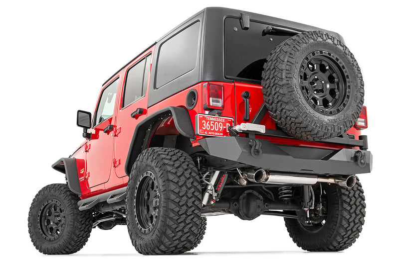 ラフカントリー ジープ ラングラー JK リアバンパー Rock Crawler タイヤキャリア付き