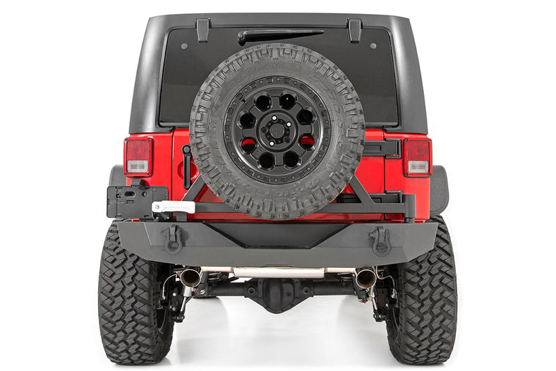 ラフカントリー ジープ ラングラー JK リアバンパー Rock Crawler タイヤキャリア付き