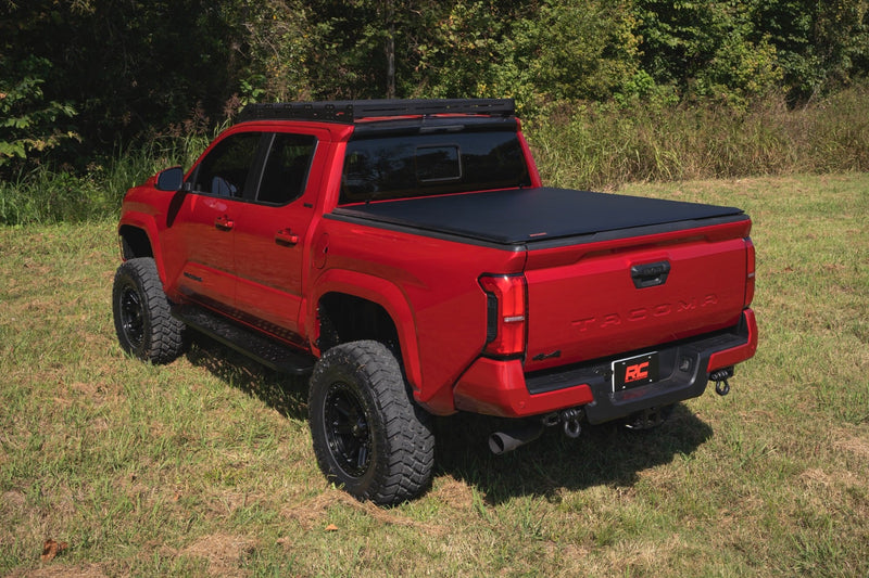 ラフカントリー ソフトロールアップベッドカバー トヨタ タコマ 2WD/4WD 2024-2026 5フィートベッド用
