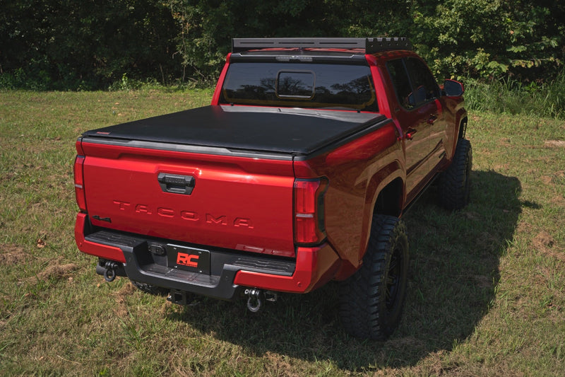 ラフカントリー ソフトロールアップベッドカバー トヨタ タコマ 2WD/4WD 2024-2026 5フィートベッド用