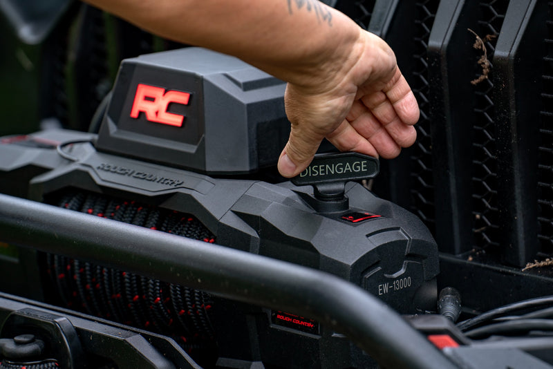 ラフカントリー 13000ポンド Pro Series ウインチ シンセティックロープ付き