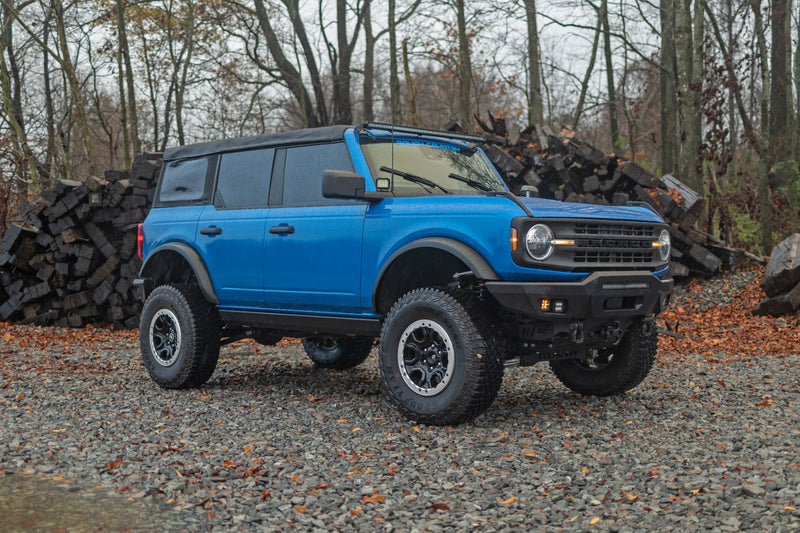 ラフカントリー パワーランニングボード デュアルモーター 4ドア フォード ブロンコ 4WD (2021-2026)