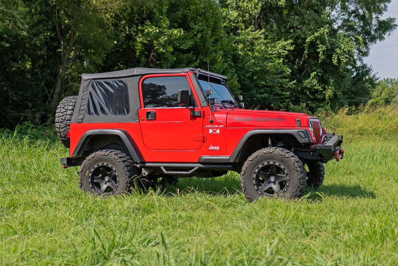 ラフカントリー ナーフステップ フルレングス | Jeep ラングラー TJ 4WD (1997-2006)
