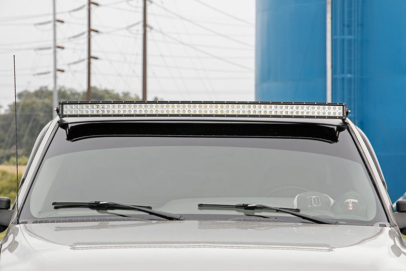 ラフカントリー 54インチ カーブ型LEDライトバーマウント ウインドシールド上部