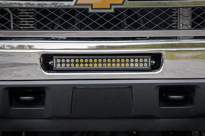 ラフカントリー バンパー用LEDライトマウント 20インチ | シボレー シルバラード 2500 HD 4WD 2011-2014