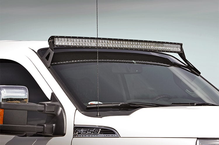 ラフカントリー LEDライトマウント ウィンドシールド上部 54インチ カーブド フォード F-250/F-350 Super Duty (1999-2016)