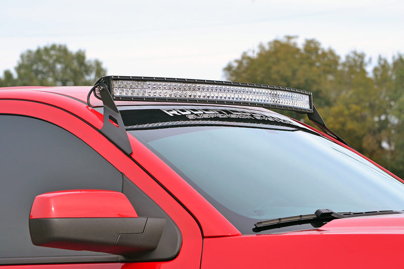 ラフカントリー LEDライトマウント ウインドシールド上部 54インチ カーブド シボレー/GMC 1500 (2014-2019)
