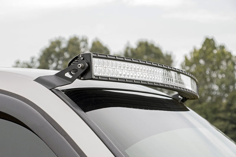 ラフカントリー 54インチ カーブ型LEDライトバーマウント ウインドシールド上部
