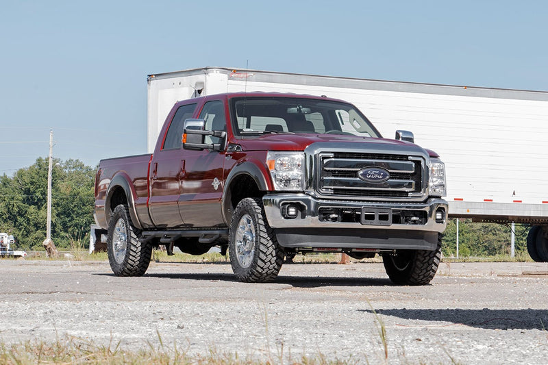 ラフカントリー LEDライトキット フォグマウント 2インチ ブラック ペア | フォード F-250/F-350 Super Duty (2011-2016)