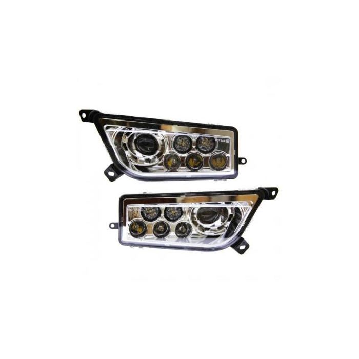 Quake LED ポラリス RZR HD-RGB エンジェルアイヘッドライト 左右セット