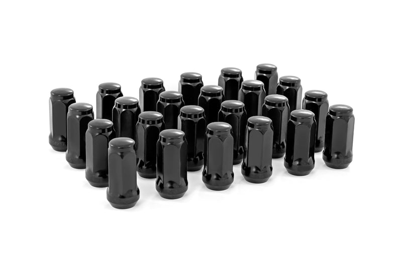 ラフカントリー M14 x 1.5 バルジアコーンラグナットセット 24個入り ブラック