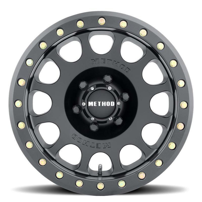 Method Race Wheels 105 Beadlock ホイール マットブラック 17x9 6x5.5
