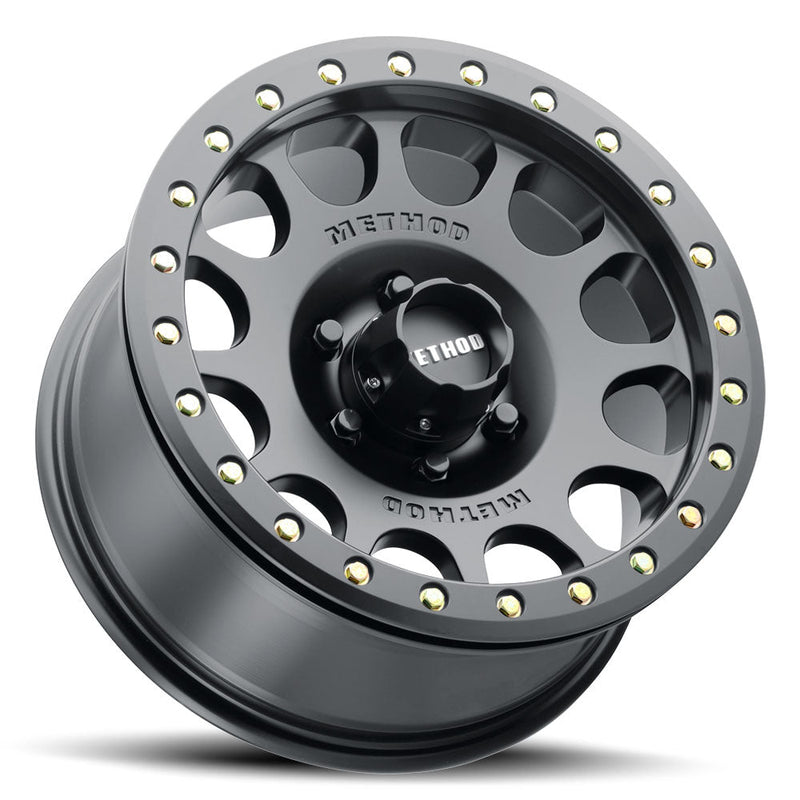 Method Race Wheels 105 Beadlock ホイール マットブラック 17x9 6x5.5