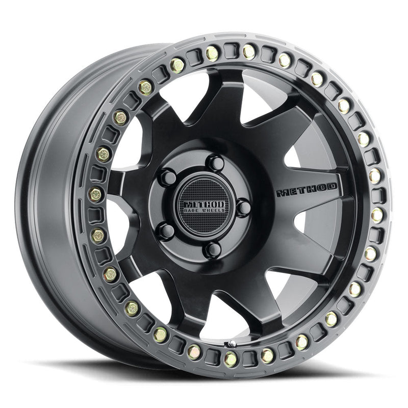 Method Race Wheels 108 Beadlock ホイール マットブラック 17x9 6x5.5