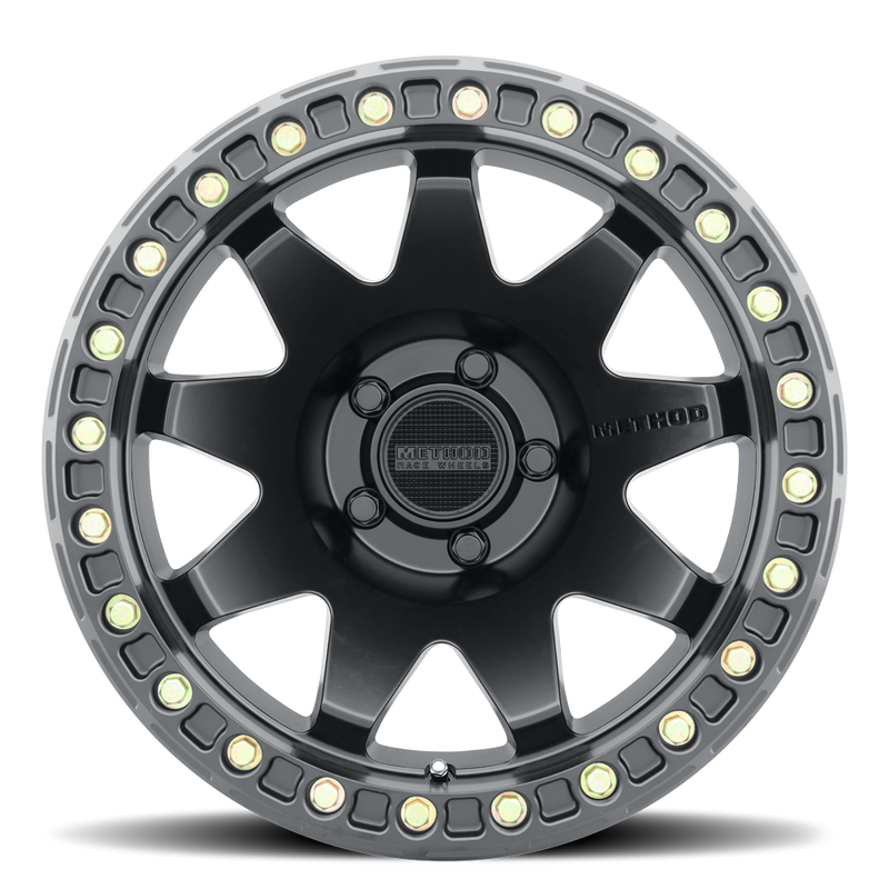 Method Race Wheels 108 Beadlock ホイール マットブラック 17x9 6x5.5