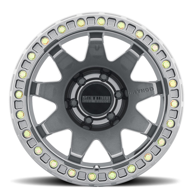 Method Race Wheels 108 Beadlock ホイール グロスチタン 17x9