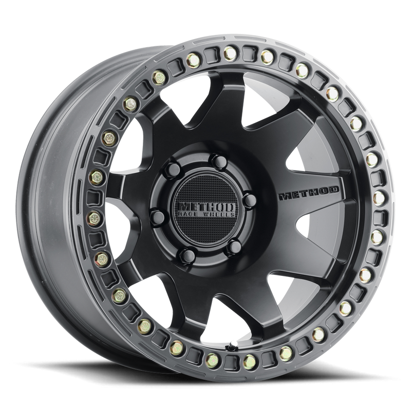 Method Race Wheels 108 Beadlock ホイール マットブラック 17x9
