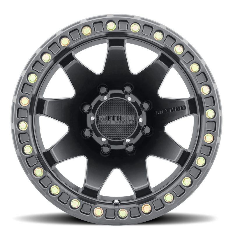Method Race Wheels 108 Beadlock ホイール マットブラック 17x9 6x5.5