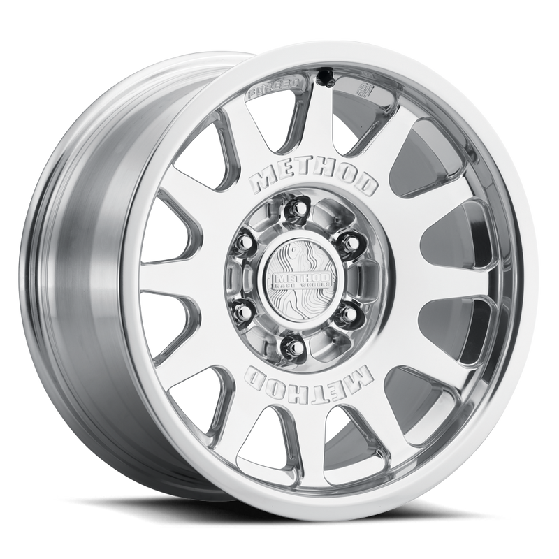 Method Race Wheels 203 Forged Bead Grip® マシンド・ポリッシュ 17x8.5