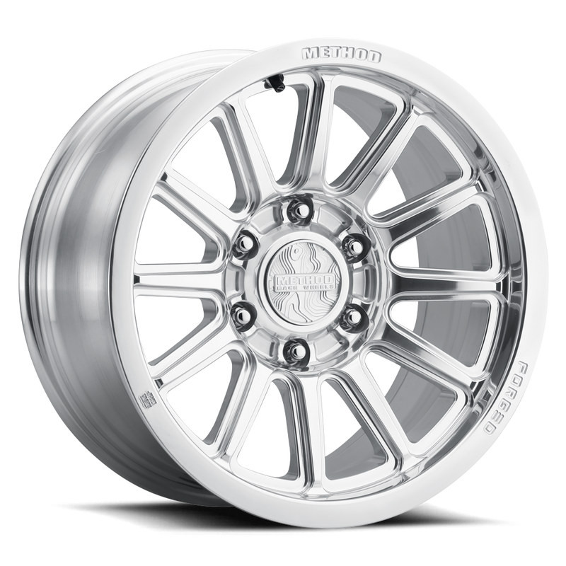 Method Race Wheels 204 Forged Bead Grip® マシンド・ポリッシュ 18x9 6x5.5